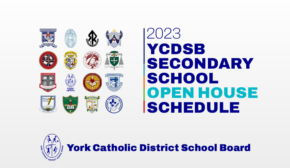 YCDSB Secondary School Open House Schedule